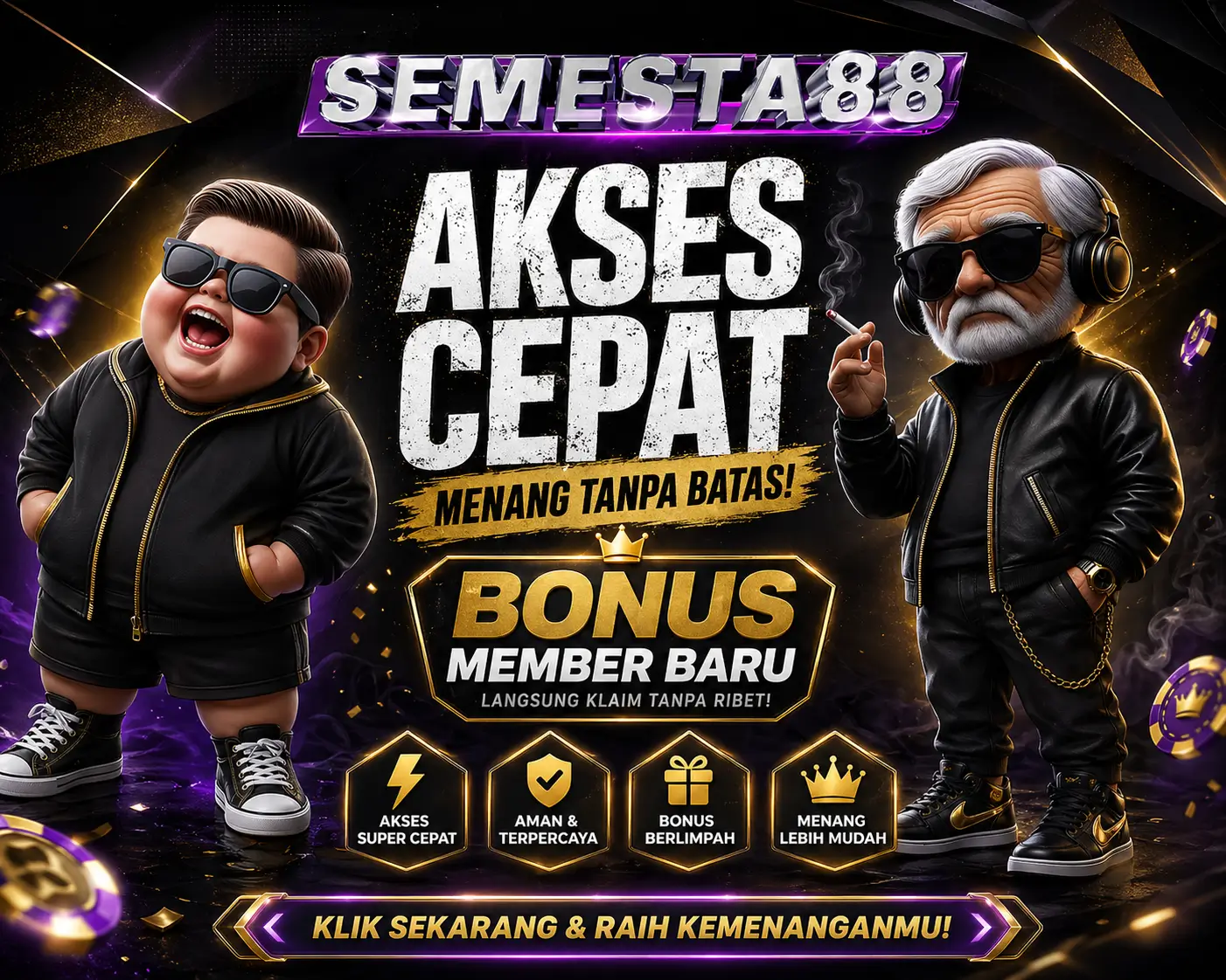 Ilustrasi portal gaming online Semesta88 Indonesia